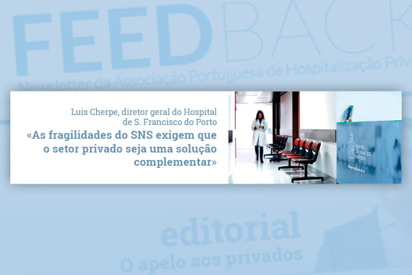 Artigo na Newsletter da Associação Portuguesa de Hospitalização Privada